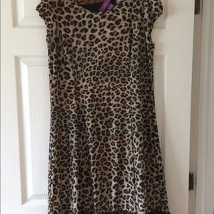 Leopard Print Dress (Argenti)